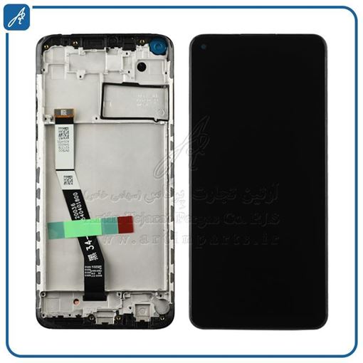 تصویر  LCD REDMI NOTE 9 PRO  FRAME GRAY PACK XIAO