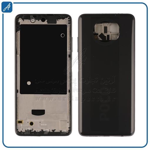 تصویر  HOUSING POCO X3 BLACK XIAO