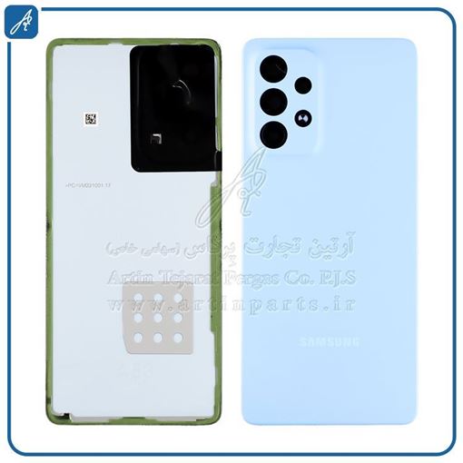 تصویر  BACK COVER J701 SILVER SAM