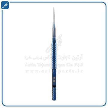 تصویر پنس  تیتانیومی سرصاف TI-11