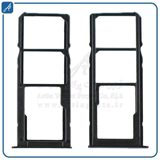 تصویر  SIM HOLDER A10S  BLACK SAM