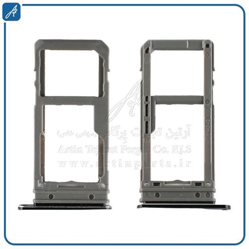 تصویر  SIM HOLDER S8-S8 PLUS BLACK SAM