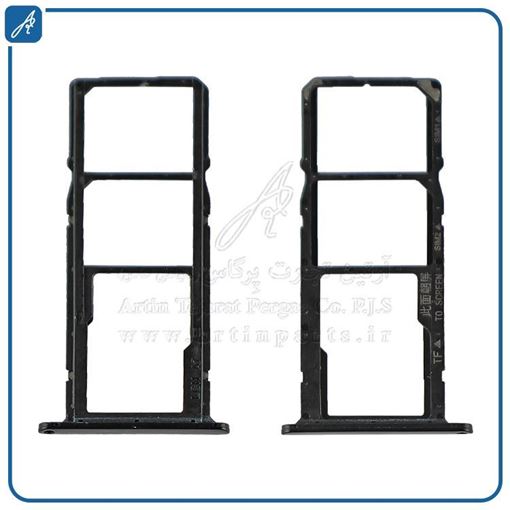 تصویر  SIM HOLDER Y5 PRIME 2018  BLACK  HUW