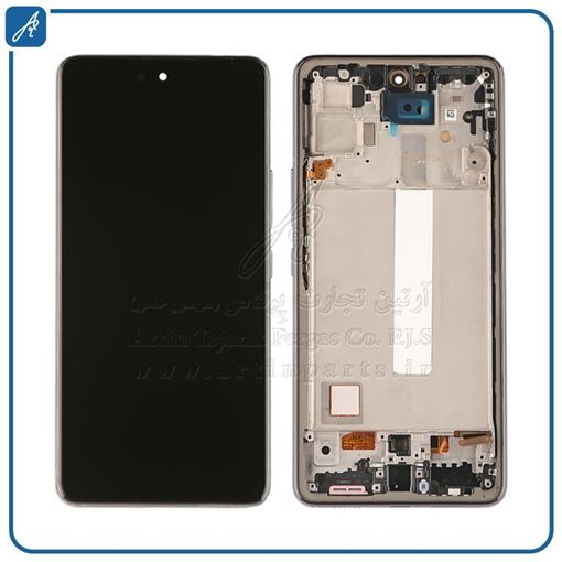 تصویر  LCD A53 OLED+FRAME BLACK SAM