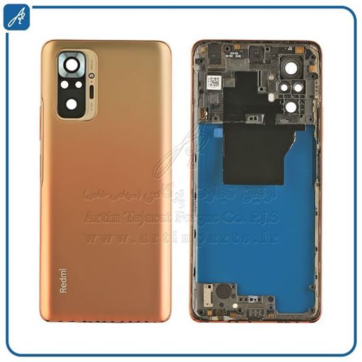 تصویر  HOUSING REDMI NOTE 10PRO-NOTE 10PRO MAX GOLD XIAO
