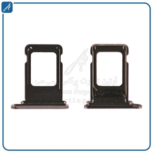 تصویر  SIM HOLDER XS MAX  BLACK IPHONE