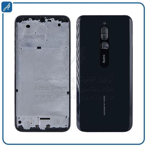 تصویر  HOUSING REDMI 8 BLACK XIAO