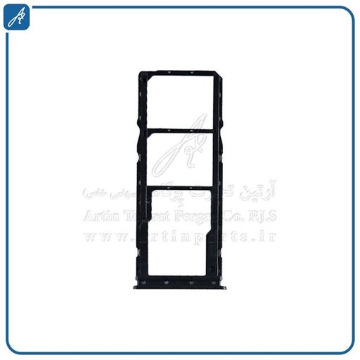تصویر  SIM HOLDER REDMI 12C BLACK XIAO