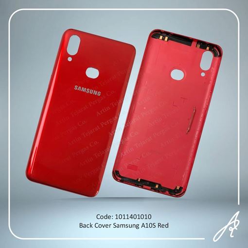 تصویر  BACK COVER A10S RED SAM