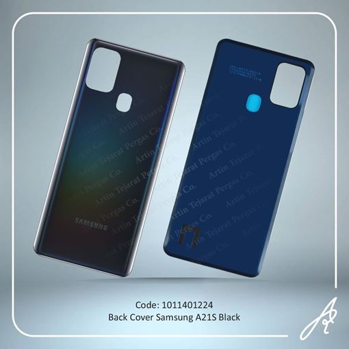 تصویر  BACK COVER A21S BLACK SAM