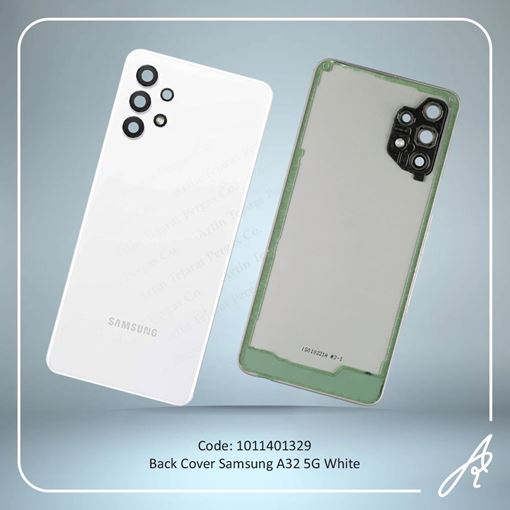 تصویر  BACK COVER A32 5G WHITE SAM