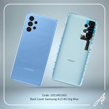 تصویر BACK COVER A13 4G BLUE SAM