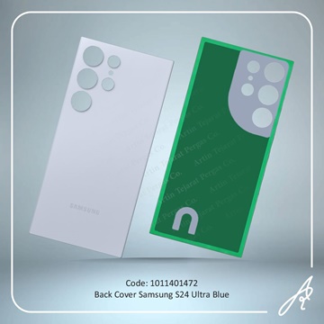 تصویر BACK COVER S24 ULTRA BLUE SAM