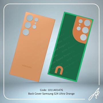 تصویر BACK COVER S24 ULTRA ORANGE SAM