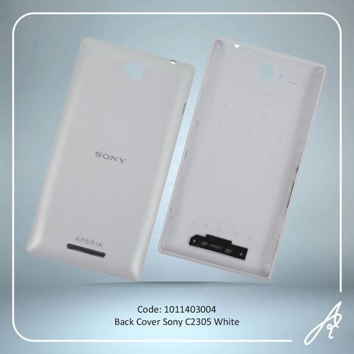 تصویر  BACK COVER C2305 WHITE SONY