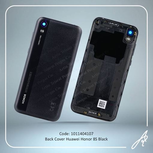 تصویر  BACK COVER HONOR 8S BLACK HUW