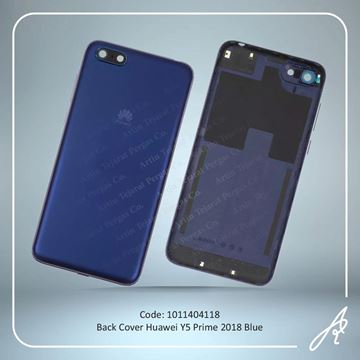 تصویر BACK COVER Y5 PRIME 2018 BLUE HUW