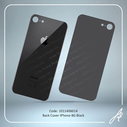 تصویر  BACK COVER 8G BLACK IPHONE