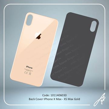 تصویر BACK COVER X MAX-XS MAX GOLD IPHONE