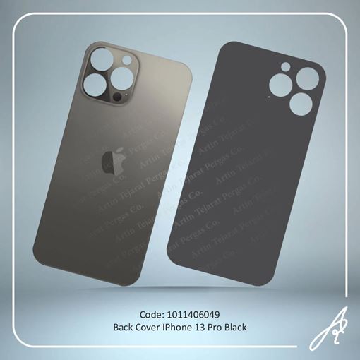 تصویر  BACK COVER 13 PRO BLACK IPHONE