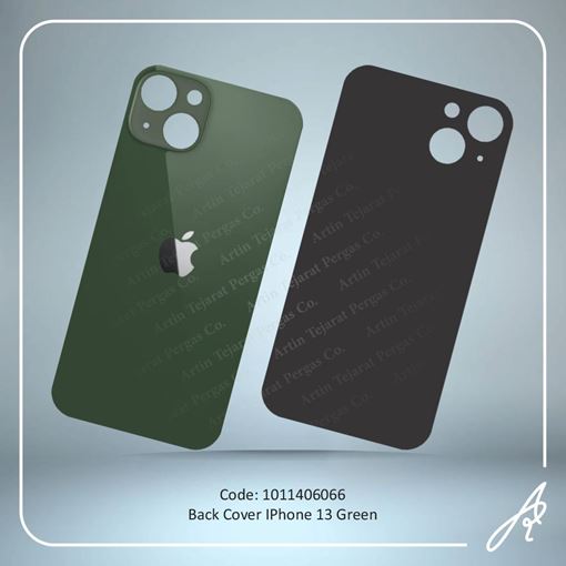 تصویر  BACK COVER 13 GREEN IPHONE