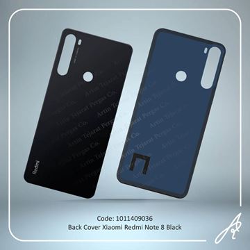 تصویر BACK COVER REDMI NOTE 8 BLACK XIAO
