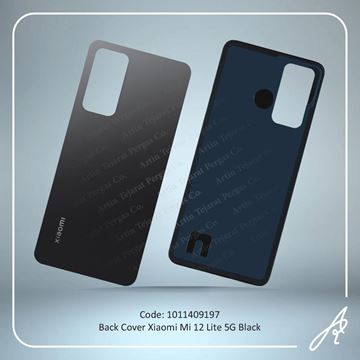 تصویر BACK COVER MI 12 LITE 5G BLACK XIAO