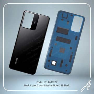 تصویر BACK COVER REDMI NOTE 12S BLACK XIAO