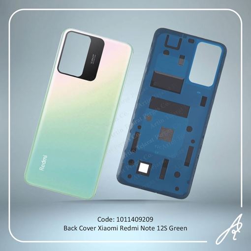 تصویر  BACK COVER REDMI NOTE 12S GREEN XIAO