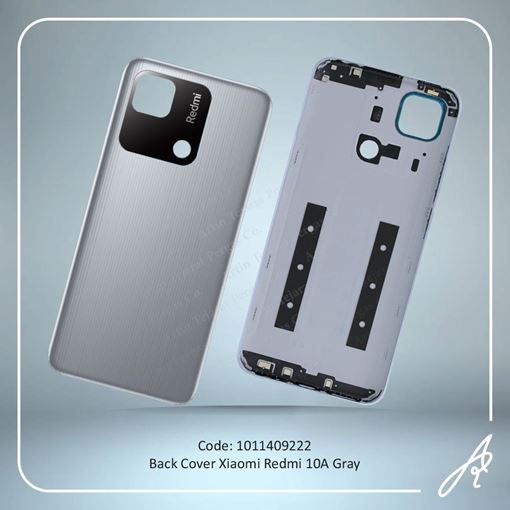 تصویر  BACK COVER REDMI 10A GRAY XIAO