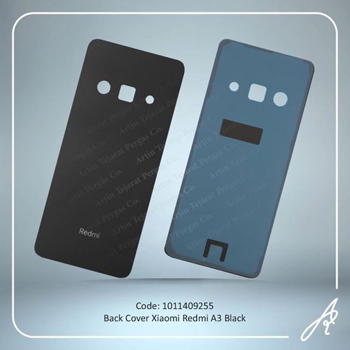 تصویر  BACK COVER REDMI A3 BLACK XIAO