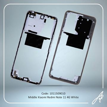 تصویر MIDDLE REDMI NOTE 11 4G WHITE XIAO