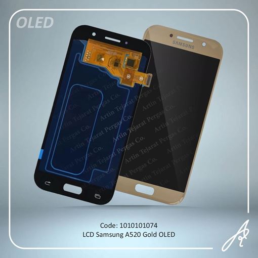 تصویر  LCD A520 OLED GOLD SAM