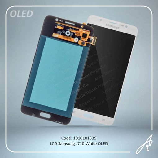 تصویر  LCD J710 OLED WHITE SAM