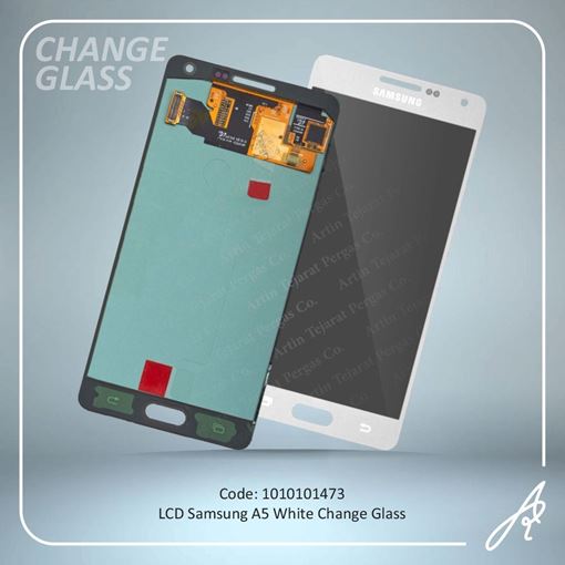 تصویر  LCD A5 WHITE CHANGE GLASS SAM