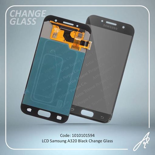 تصویر  LCD A320 BLACK CHANGE GLASS SAM