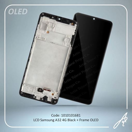 تصویر  LCD A32 4G OLED+FRAME BLACK SAM
