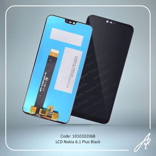تصویر  LCD NOKIA 6.1 PLUS BLACK
