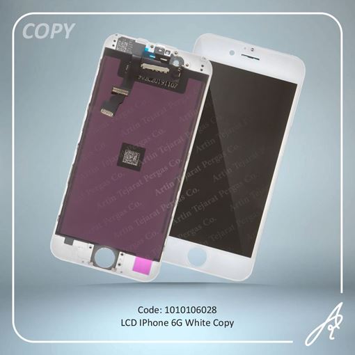 تصویر  LCD 6G WHITE COPY IPHONE