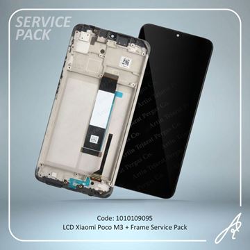 تصویر LCD MI A3 2019 BLUE PACK XIAO