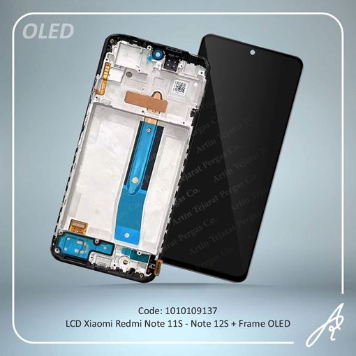 تصویر  LCD REDMI NOTE 11S+FRAME OLED XIAO