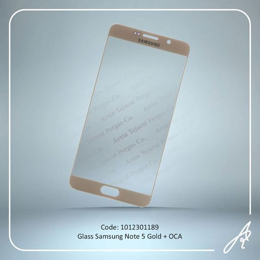 تصویر  GLASS NOTE 5+OCA GOLD SAM