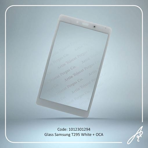 تصویر  GLASS T295+OCA WHITE SAM