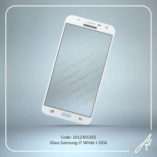 تصویر  GLASS J7+OCA WHITE SAM