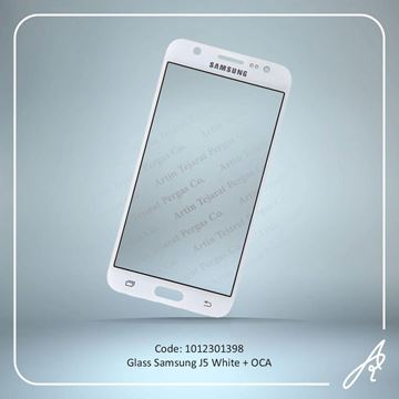 تصویر GLASS J5+OCA WHITE SAM