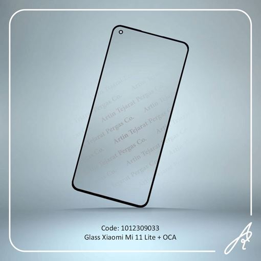 تصویر  GLASS MI 11 LITE+OCA XIAO