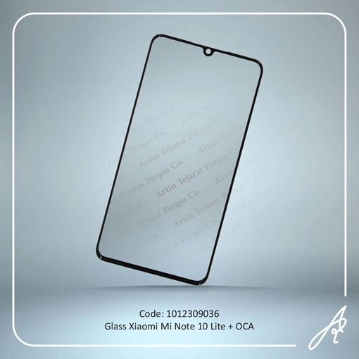 تصویر  GLASS MI NOTE 10 LITE+OCA XIAO