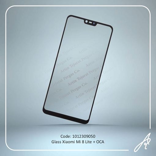 تصویر  GLASS MI 8 LITE+OCA XIAO