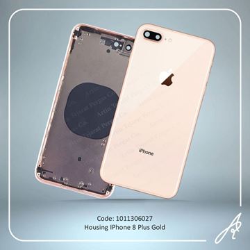 تصویر HOUSING 8PLUS GOLD IPHONE