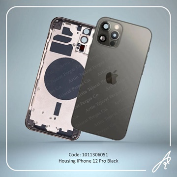 تصویر HOUSING 12 PRO BLACK IPHONE